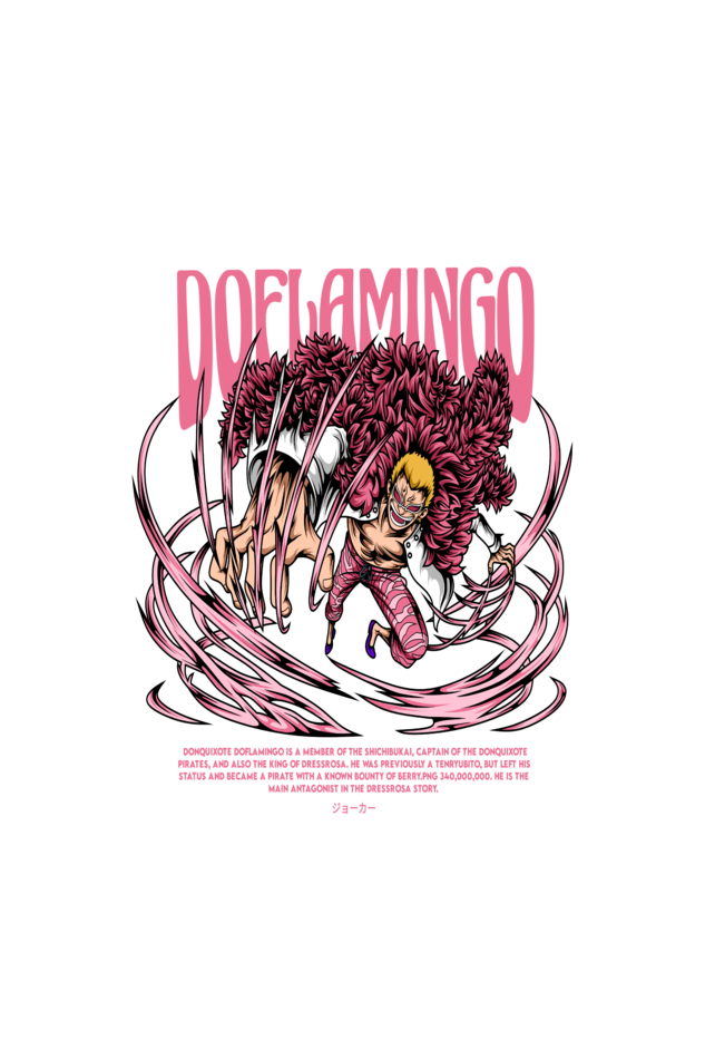 One Piece - Donquixote Doflamingo T-Shirt