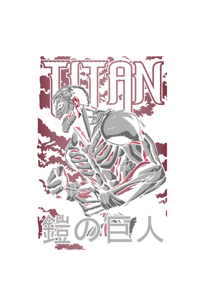 Attack on Titan - Armored Titan Oversized T-Shirt T-Shirt