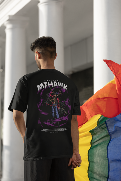 One Piece - Mihawk  Oversized  T-Shirt