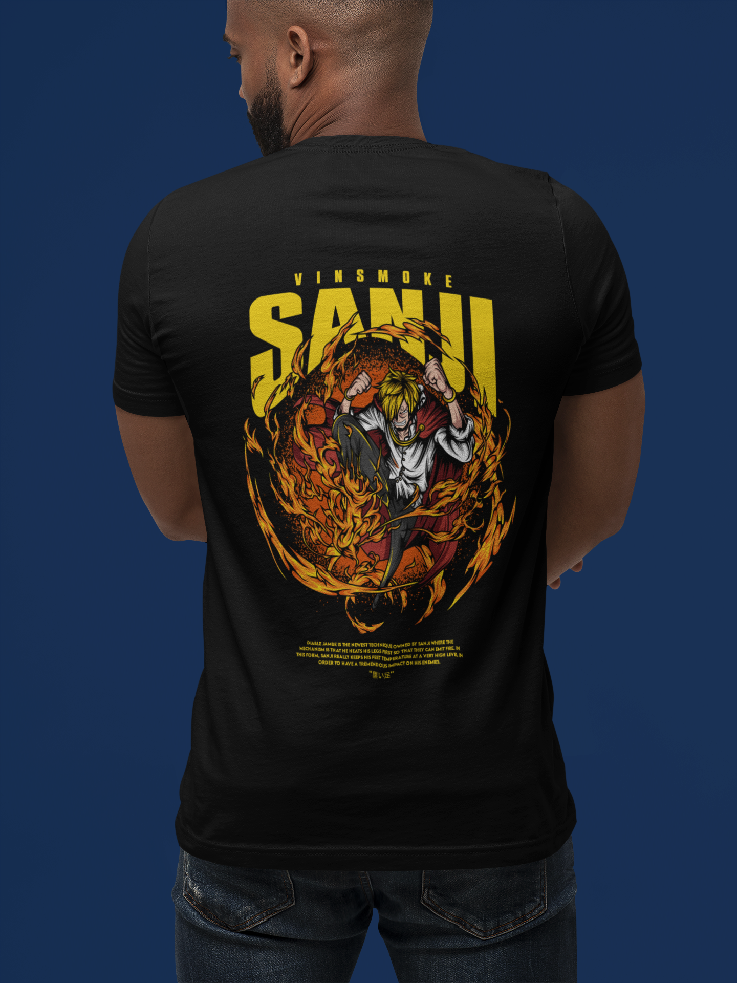 One Piece - Vinsmoke Sanji Oversized  T-Shirt