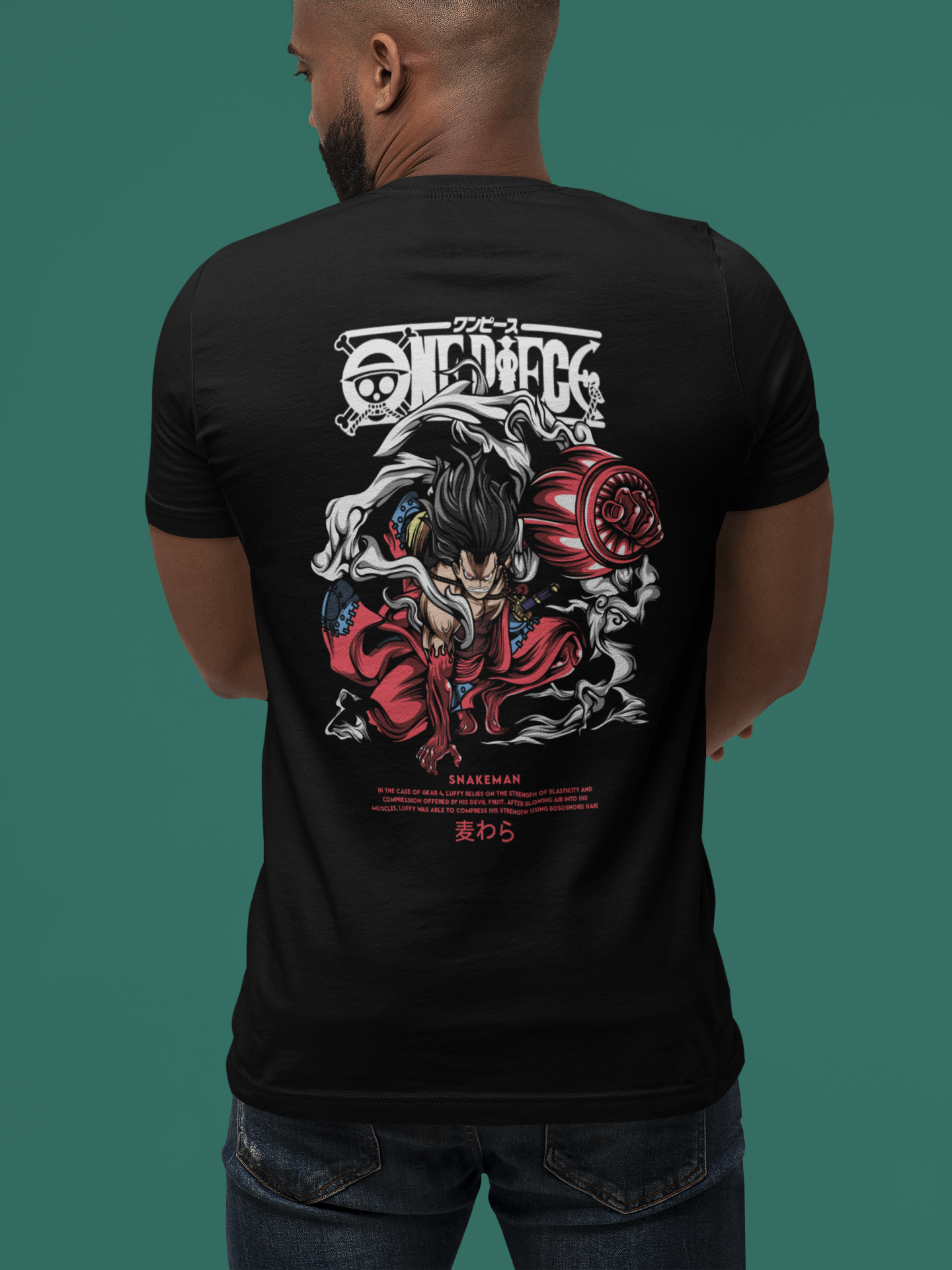 One Piece - Snakeman Oversized  T-Shirt