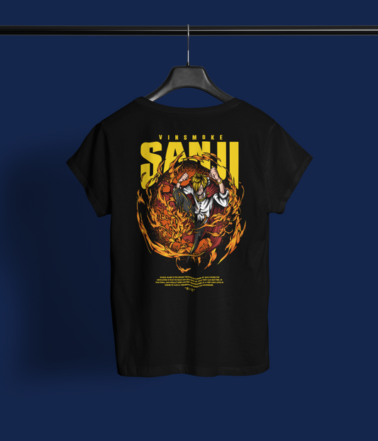 One Piece - Vinsmoke Sanji Oversized  T-Shirt