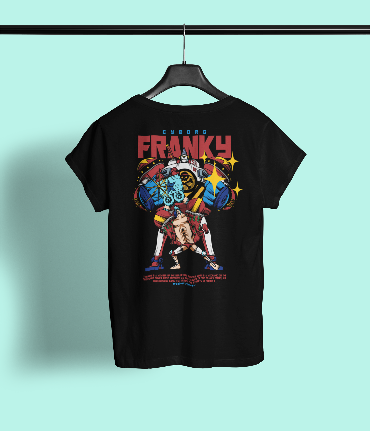 One Piece - Cyber Franky Oversized T-Shirt